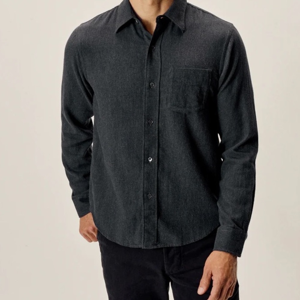 Buck Mason PACIFIC TWILL VINTAGE ONE POCKET SHIRT | Size Small